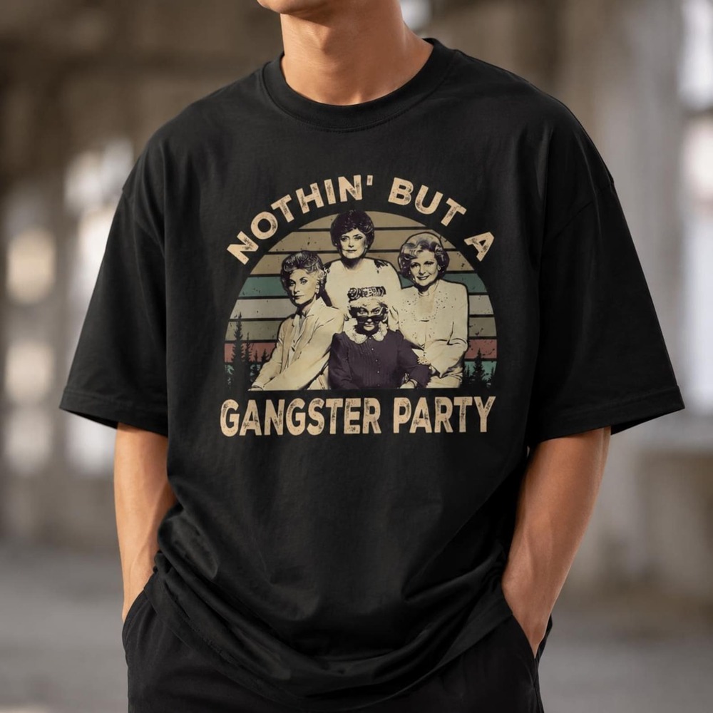 Nothin But A Gangster Party Black Movie Shirt